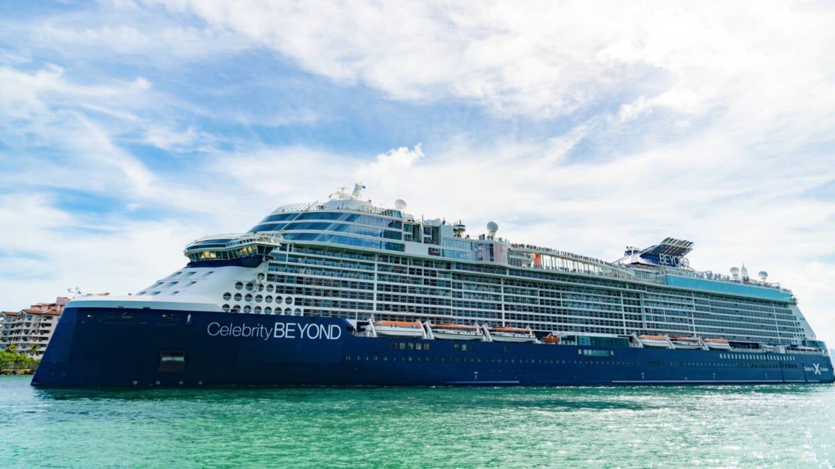 Celebrity Beyond Departing Miami
