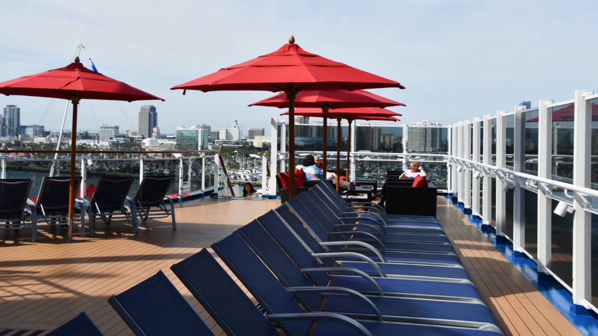 Carnival Cruise Passengers on Deck