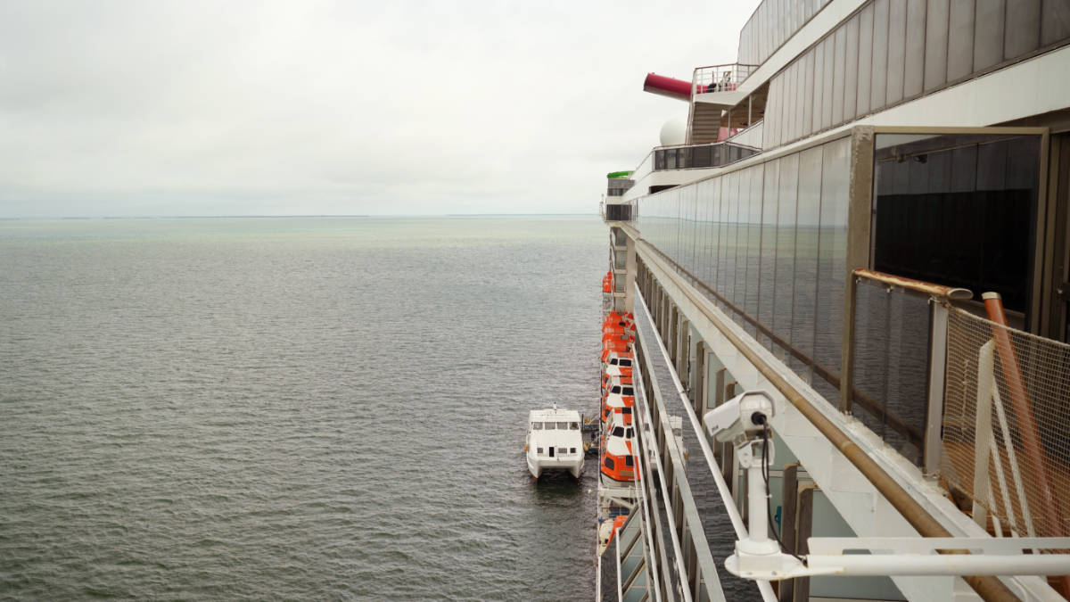 Carnival Cruise Ship Tendering
