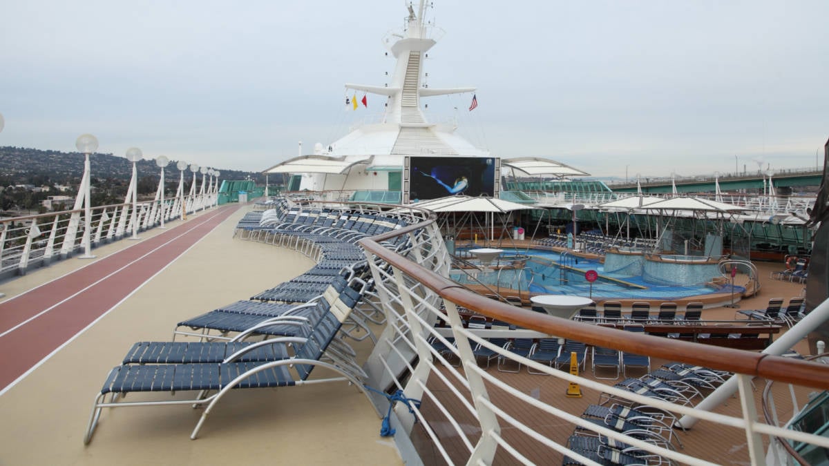 Royal Caribbean Cruise Deck