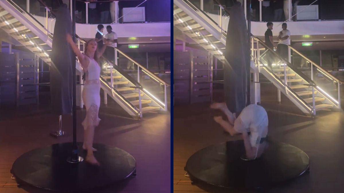 Guest Falls on Head