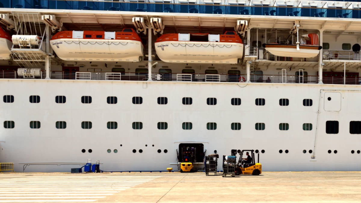 Luggage Operations at Port of Piraeus