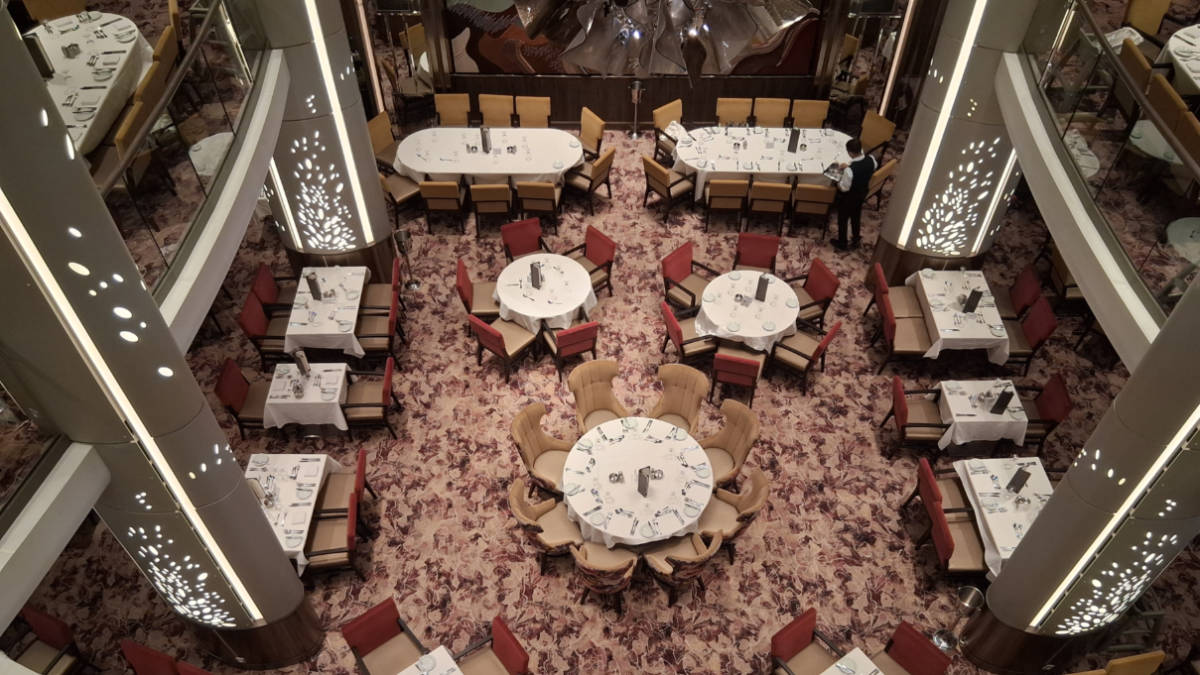 Restaurant on Royal Caribbean's Utopia of the Seas