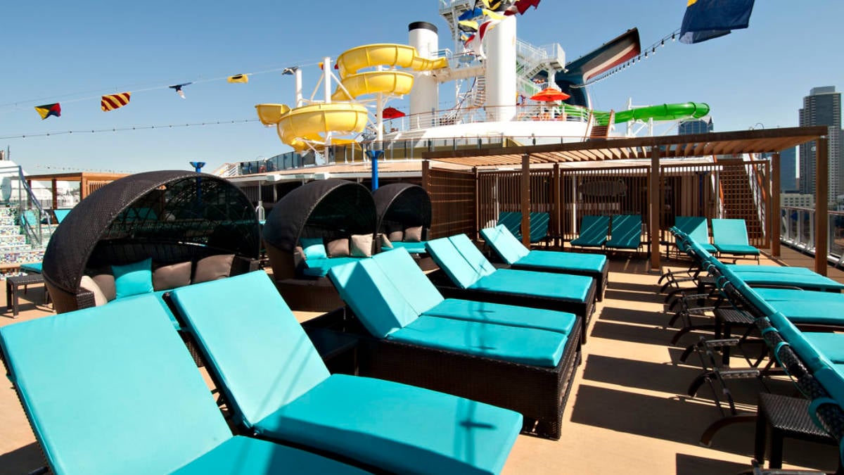 Carnival Cruise Line Serenity Area