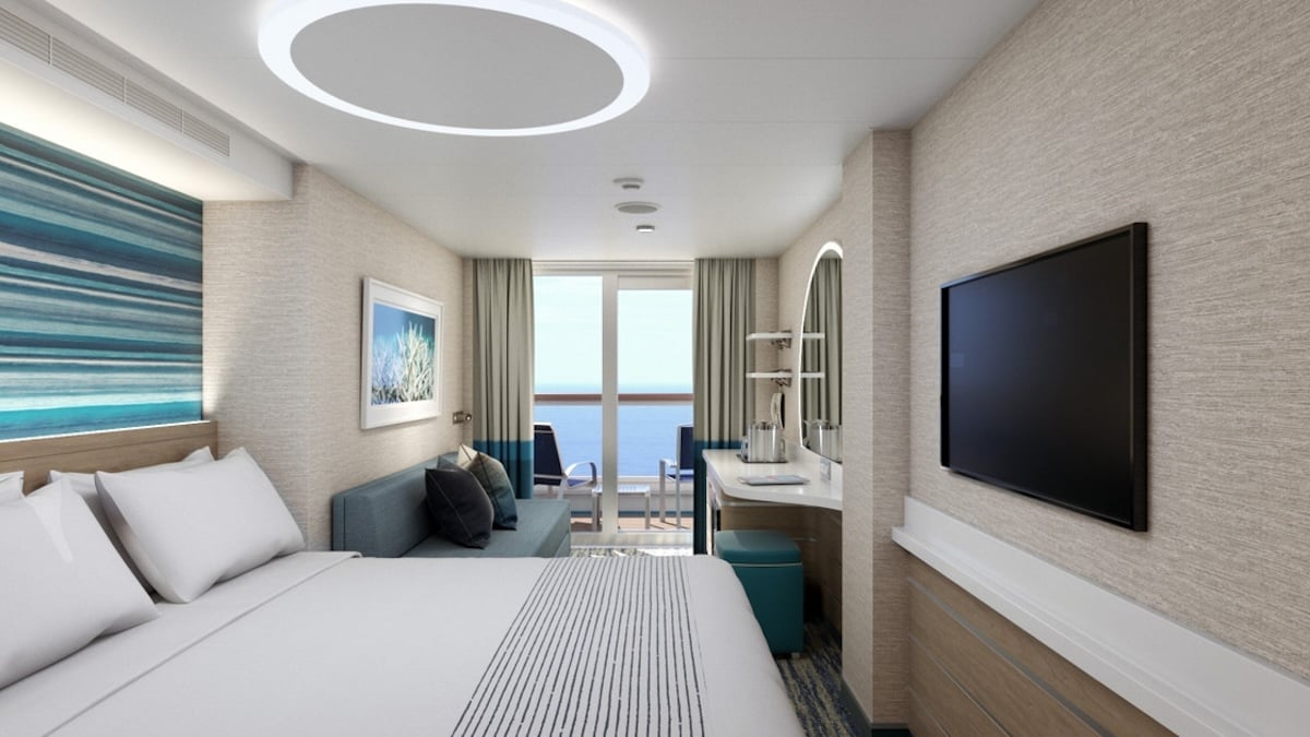 Carnival Mardi Gras balcony cabin