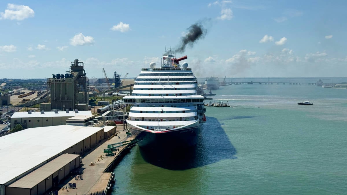 Carnival Cruise Ship in Galveston
