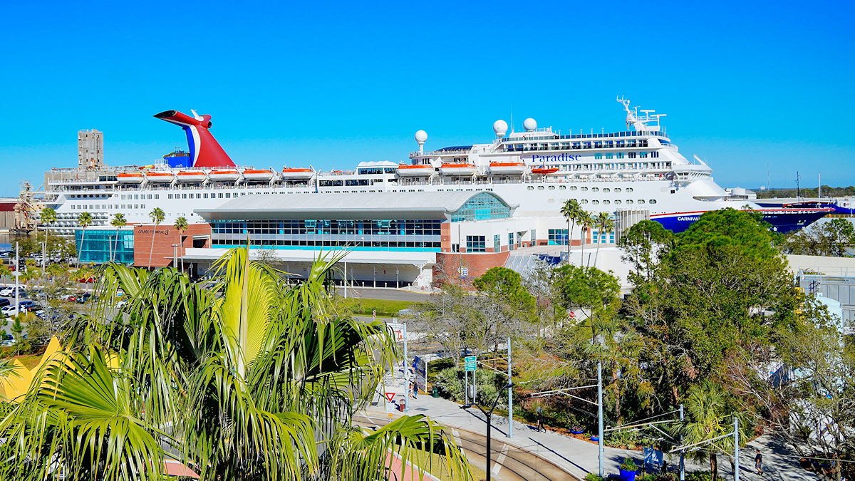 Carnival Paradise in Tampa