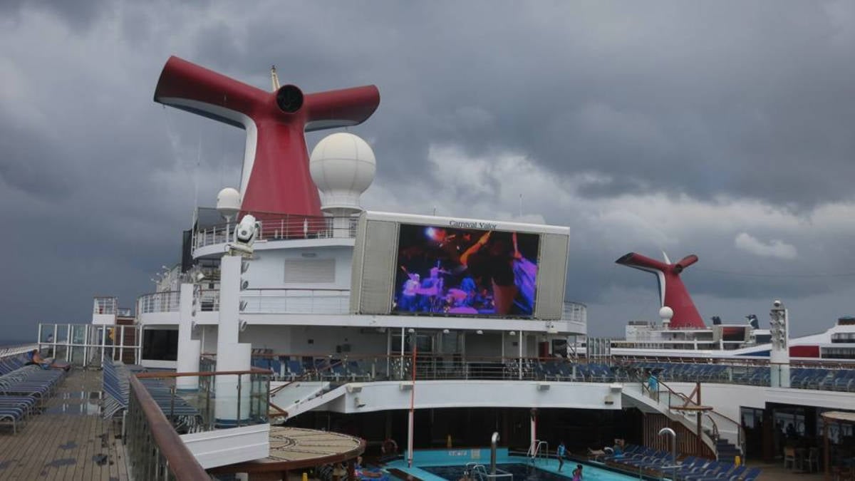 Carnival Cruise Ships in Bad Weather