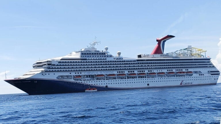 Carnival Sunshine Eight Hours Late, Will Still Sail Tonight
