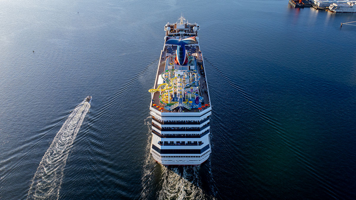 Carnival Sunshine in Norfolk, VA