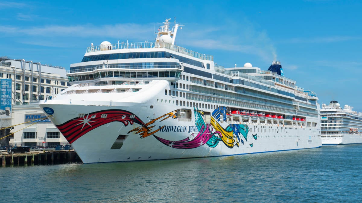 Norwegian Jewel in Boston