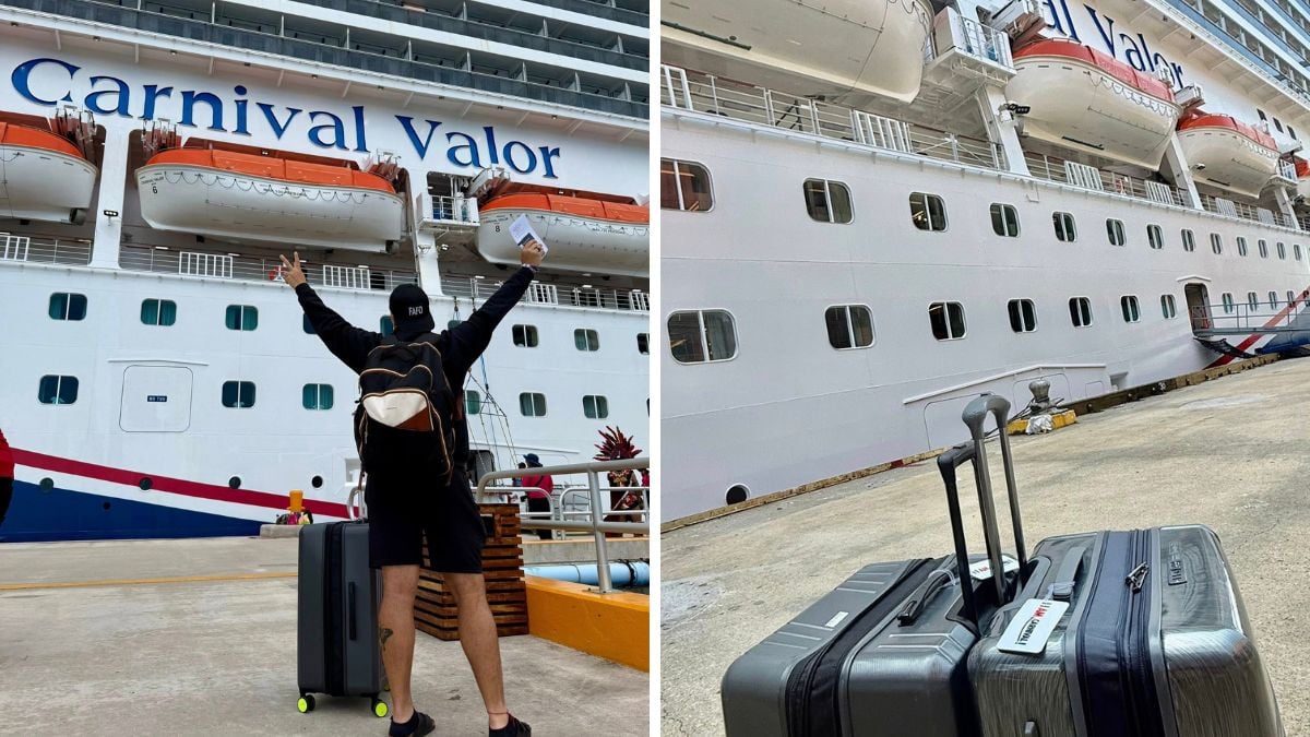 Crew Member Trevor Johnson Off Carnival Valor