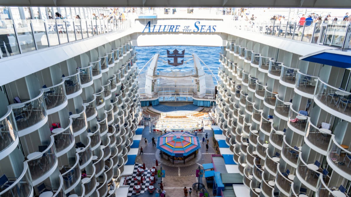 Allure of the Seas Boardwalk