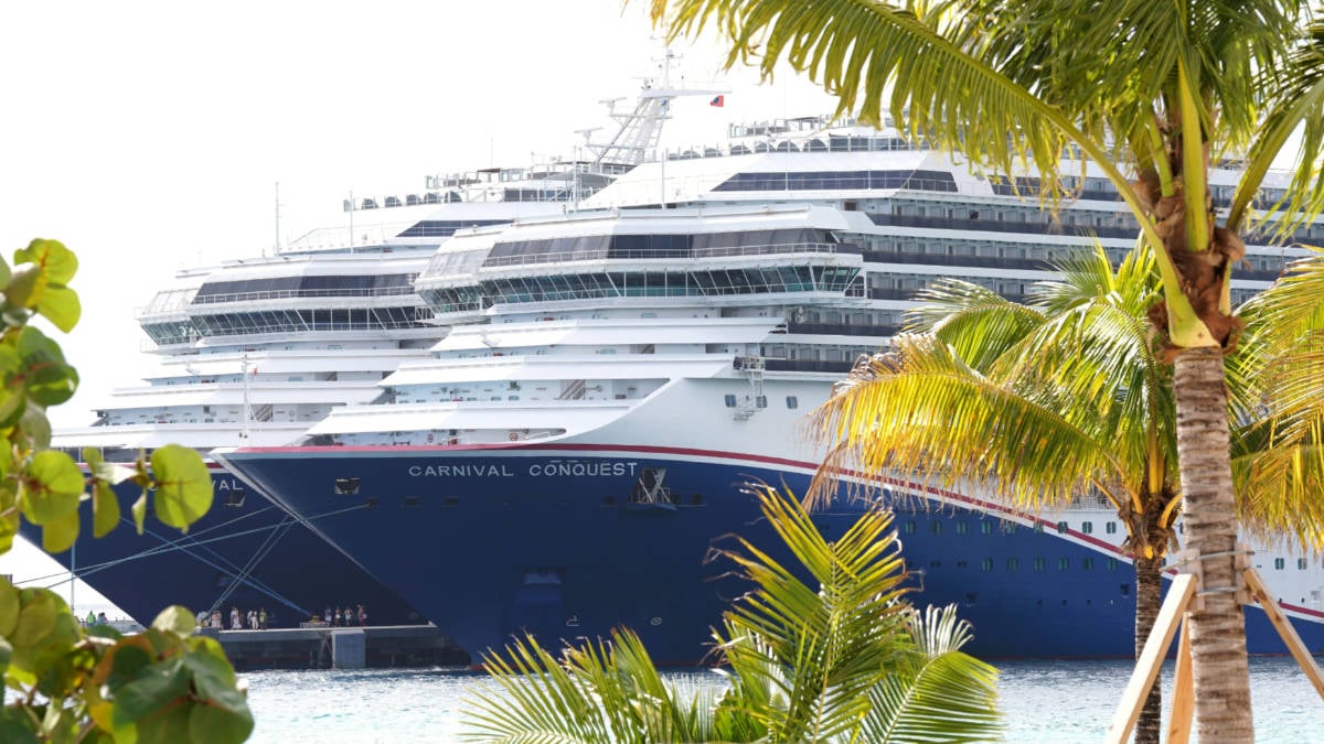 Carnival Cruise Ships at Celebration Key