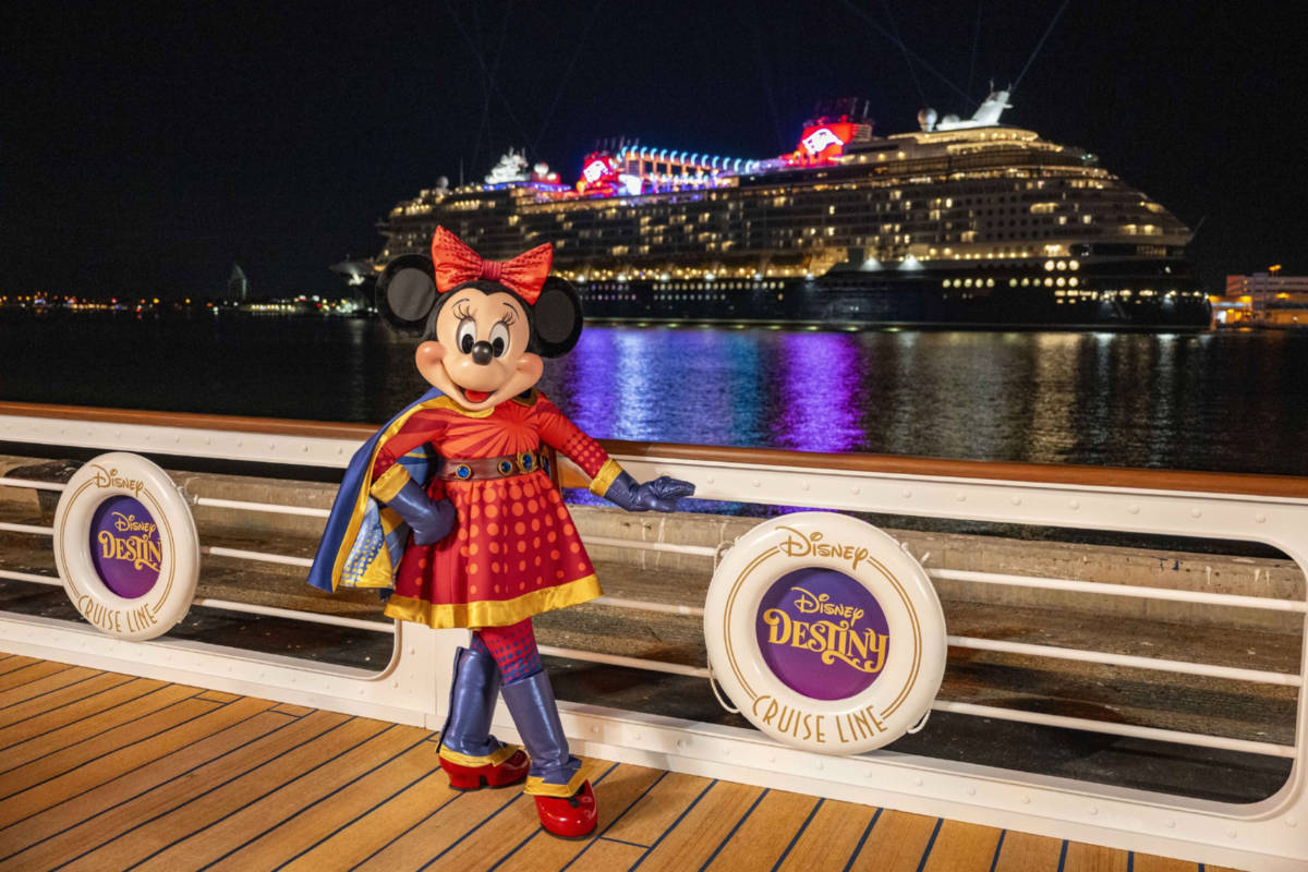 Disney Destiny Arrives in Port Canaveral