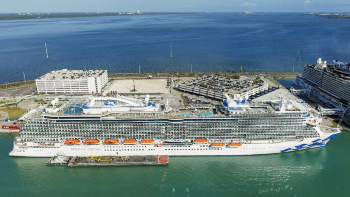Sky Princess in Port Canaveral, Florida