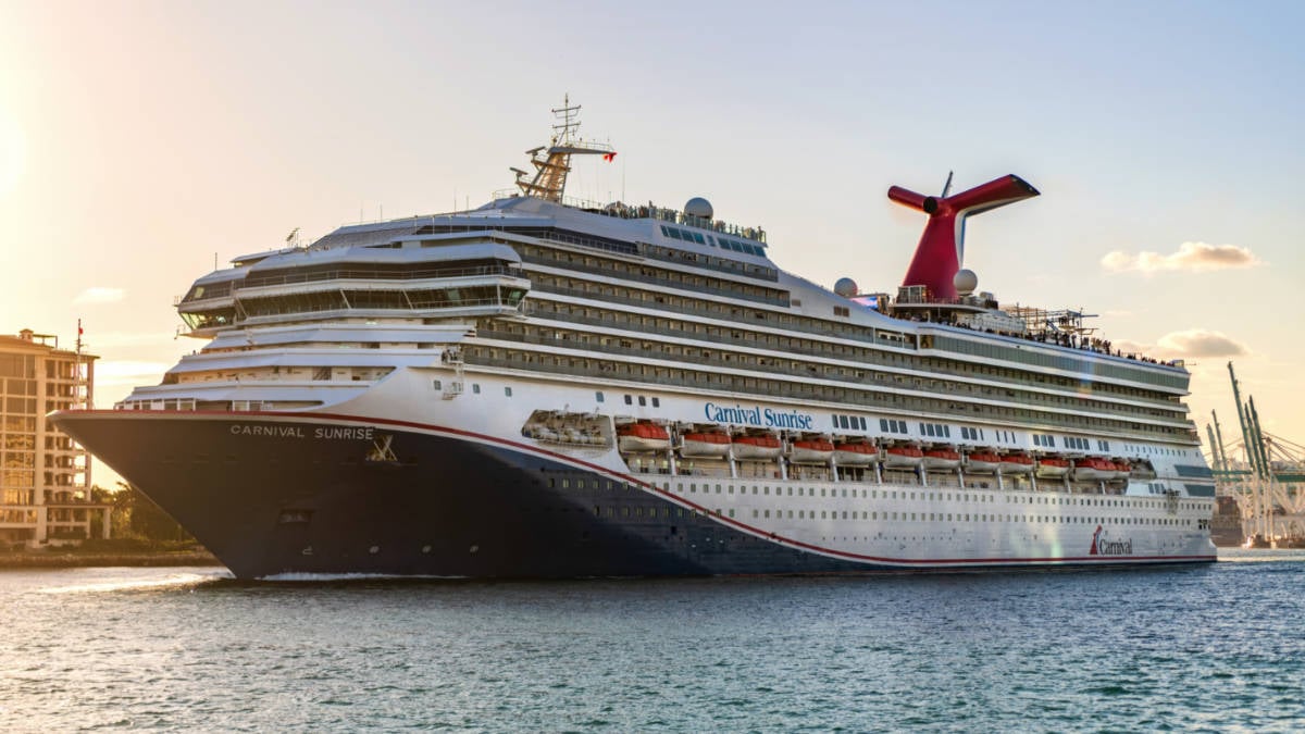 Carnival Sunrise Cruise Ship