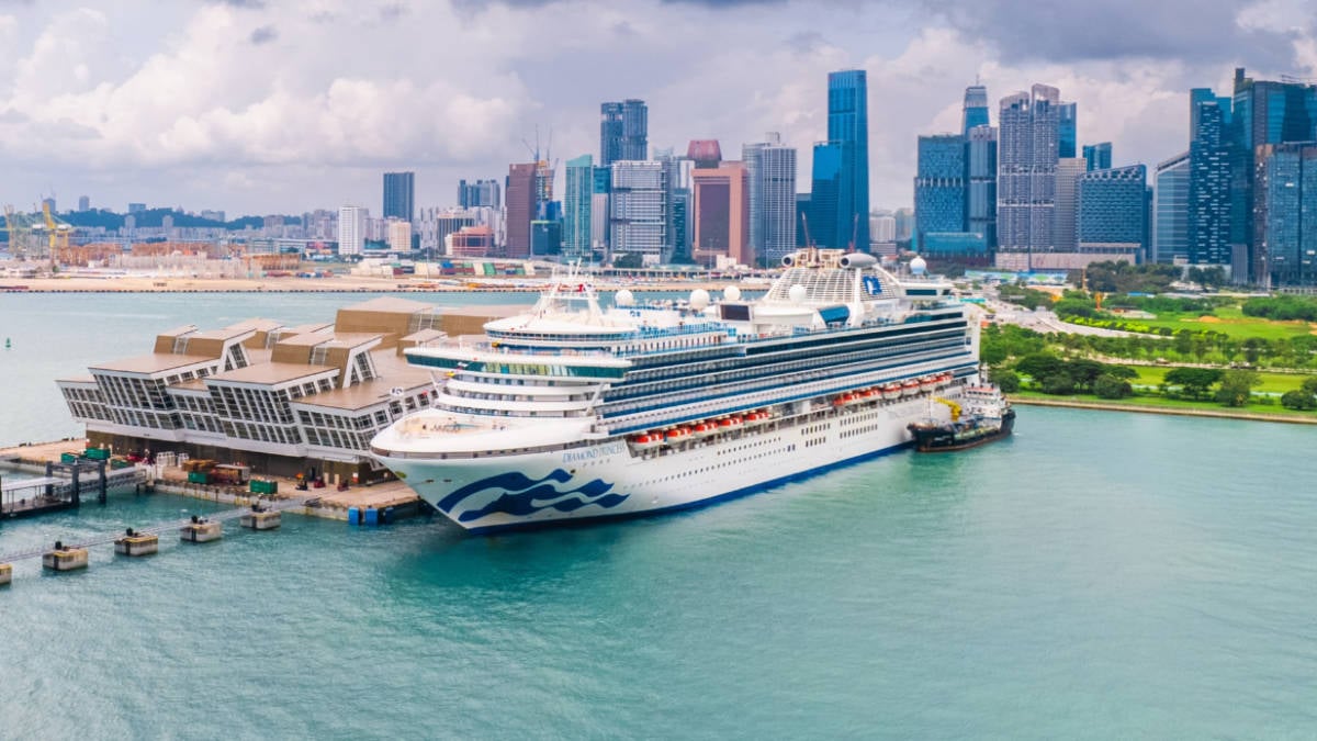Diamond Princess in Singapore