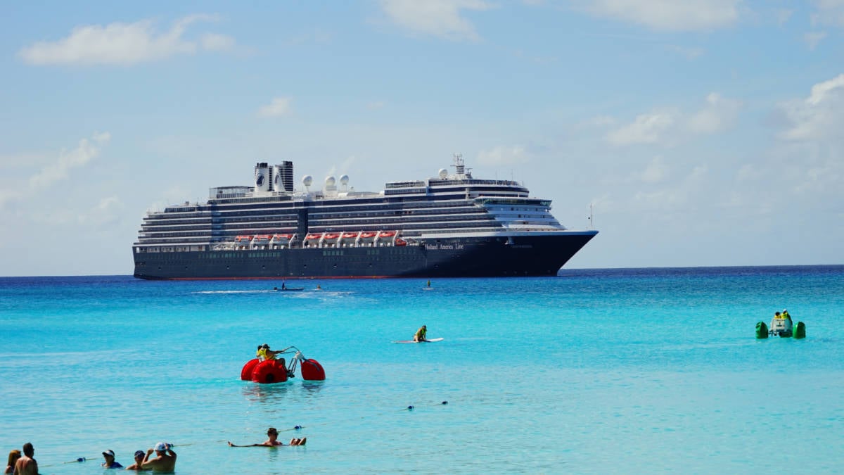Holland America at Half Moon Cay