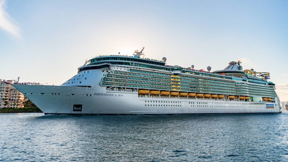 Independence of the Seas Departing Miami