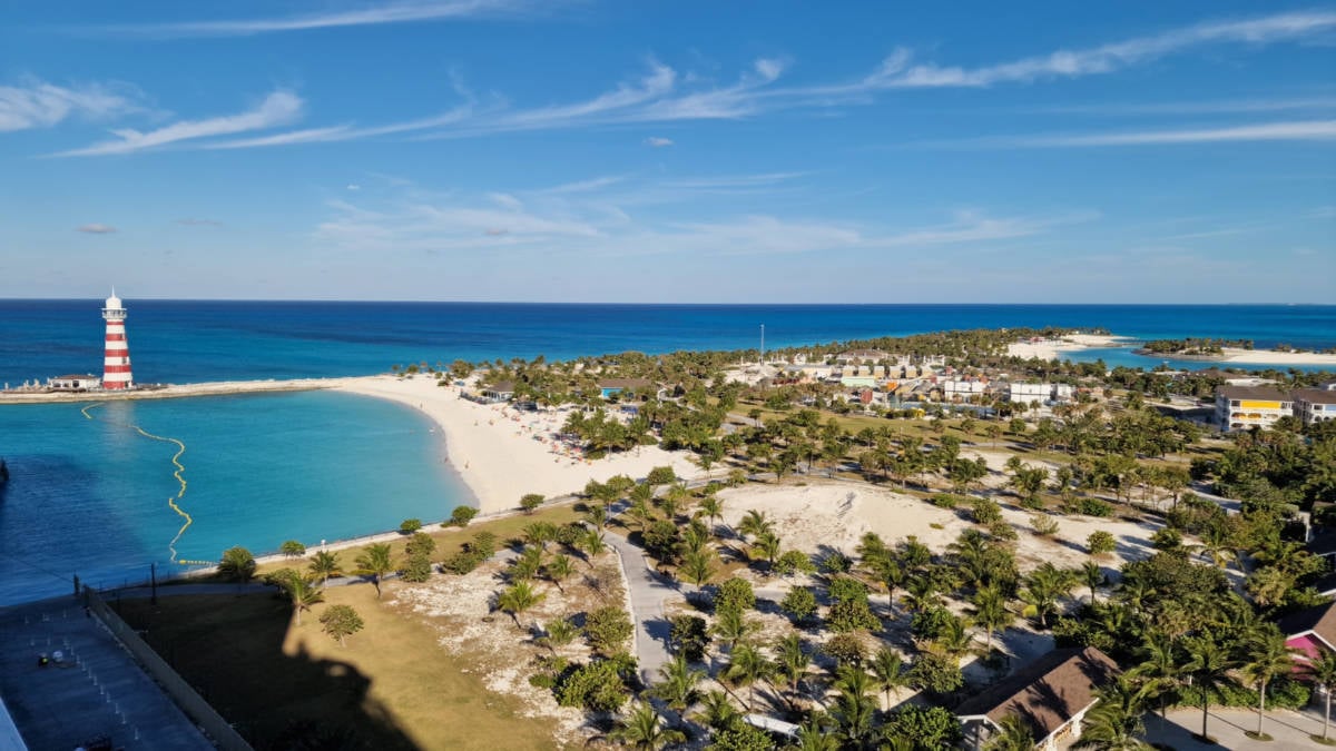 View of MSC's Ocean Cay