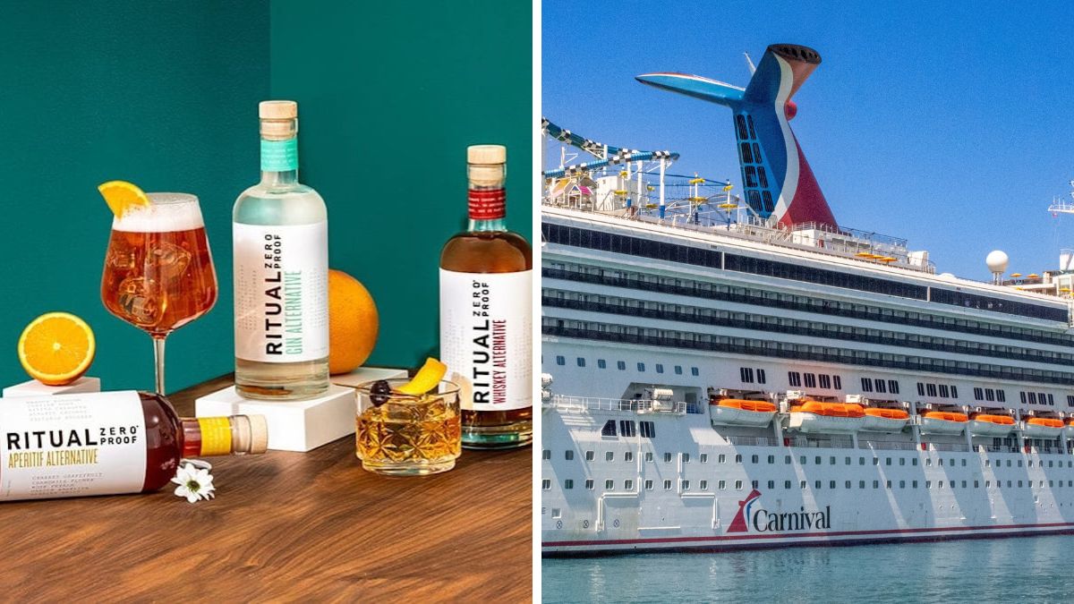 Ritual Zero Proof and Carnival Cruise Ship