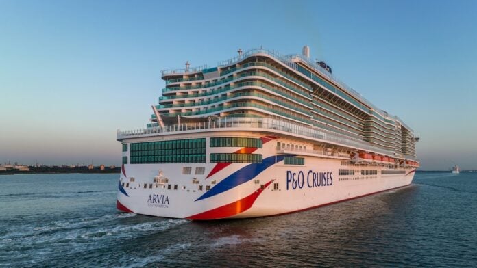 P&O Arvia Cruise Ship