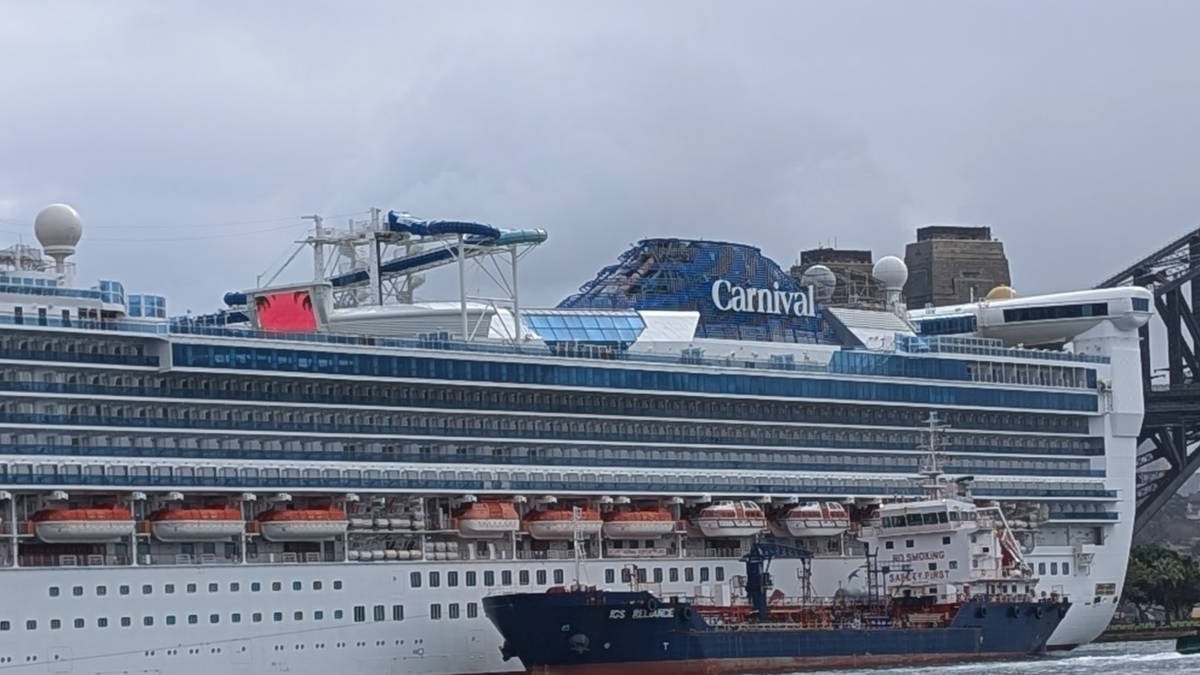 Carnival Cruise Ship in Australia