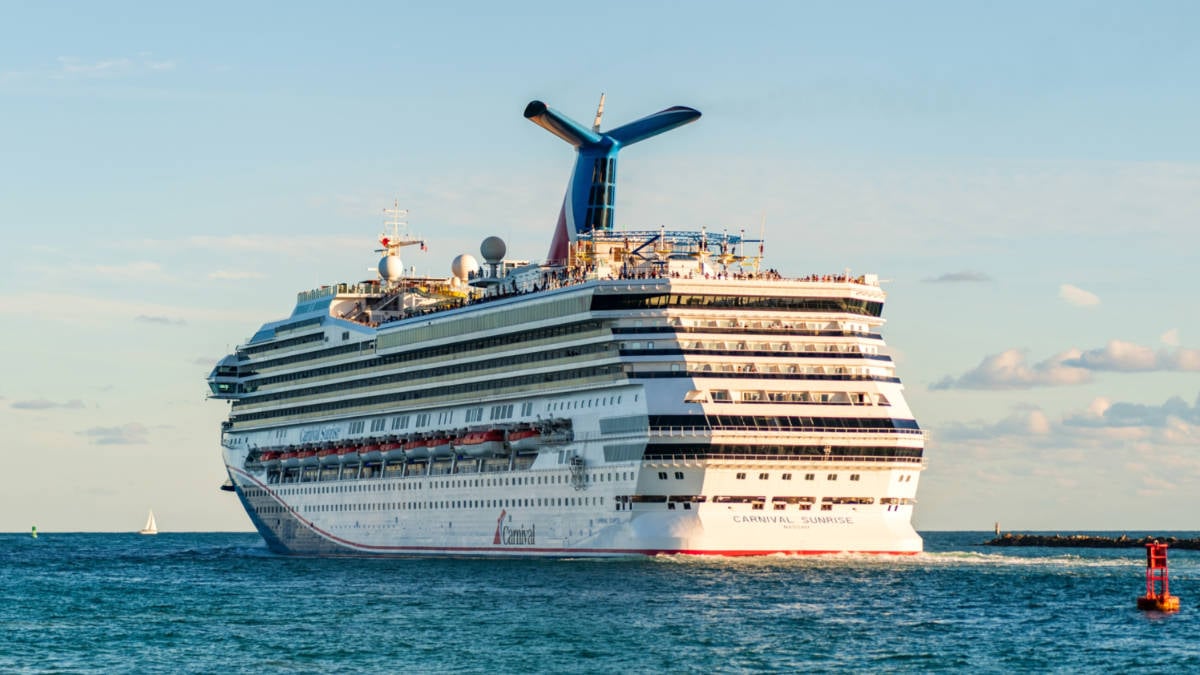 Carnival Sunrise Cruise Ship