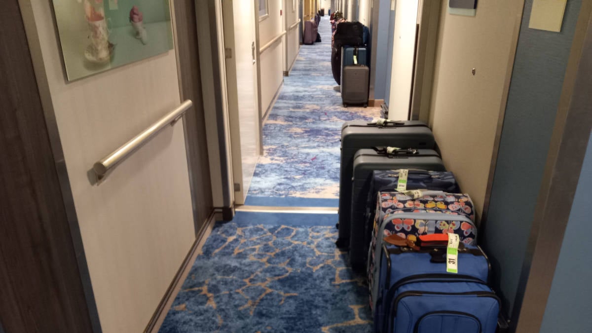 Cruise Luggage on Royal Caribbean