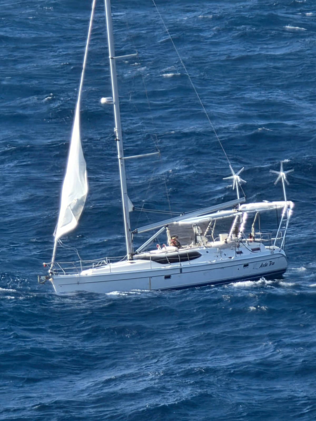Disney Magic Assists Sailboat