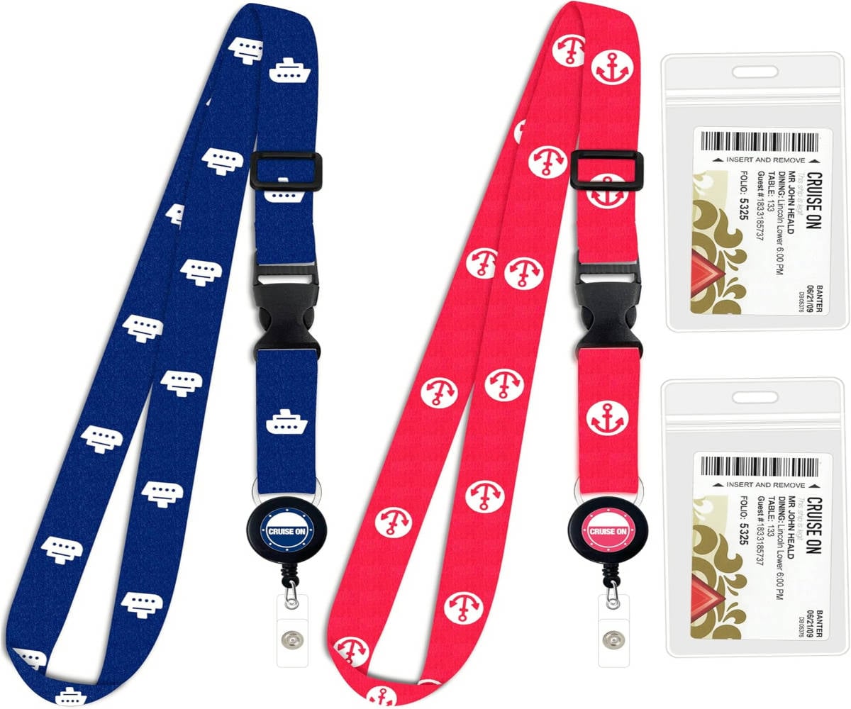 Retractable Cruise Lanyard Retractable Cruise Lanyard