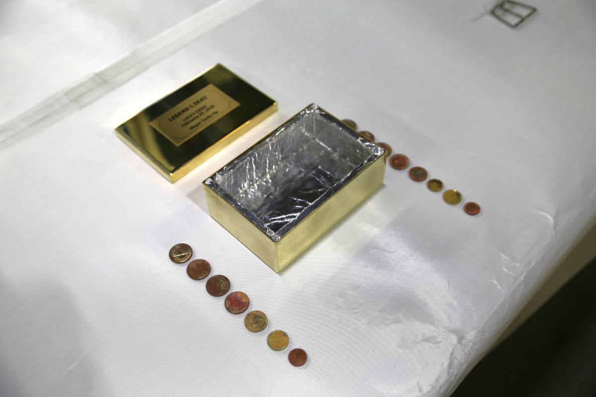 Legend of the Seas Coin Ceremony