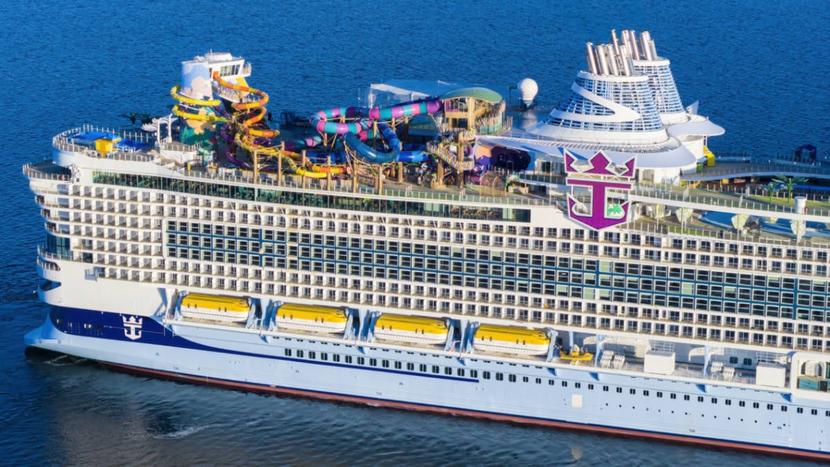 View of Royal Caribbean's Legend of the Seas