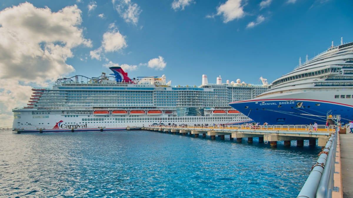 Carnival Cruise Ships in Port