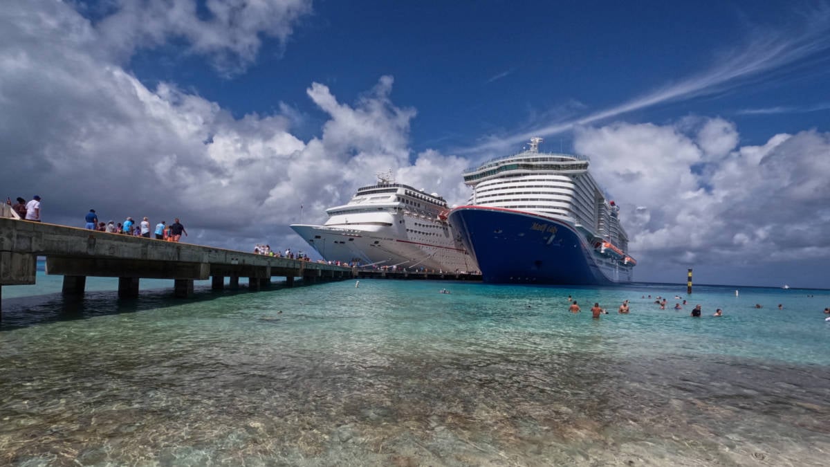 Cruise Ships Docked at Grand Turk