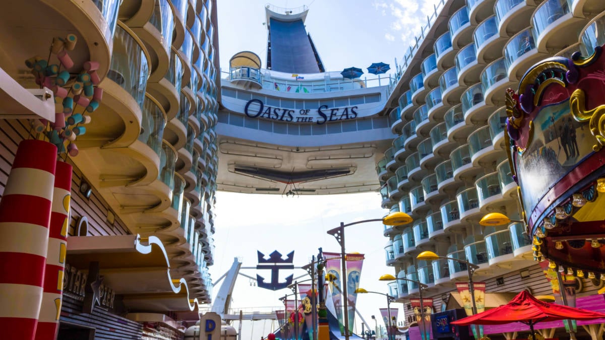 Onboard Oasis of the Seas Cruise Ship
