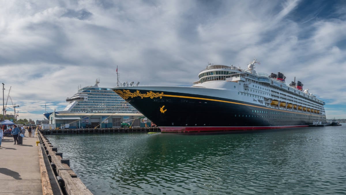 Cruise Ships Docked in San Diego