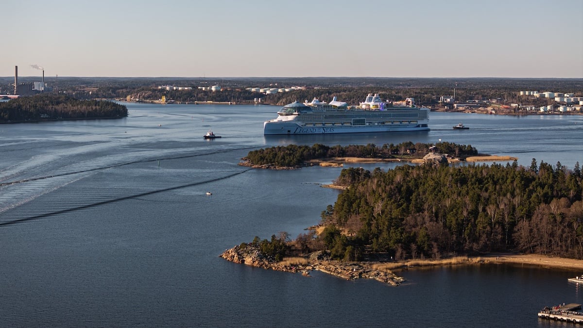 Legend of the Seas sea trials