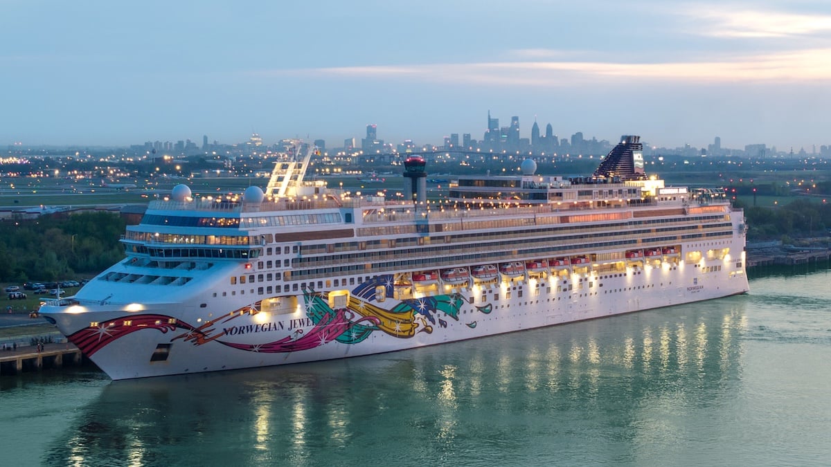 Norwegian Jewel in Philadelphia