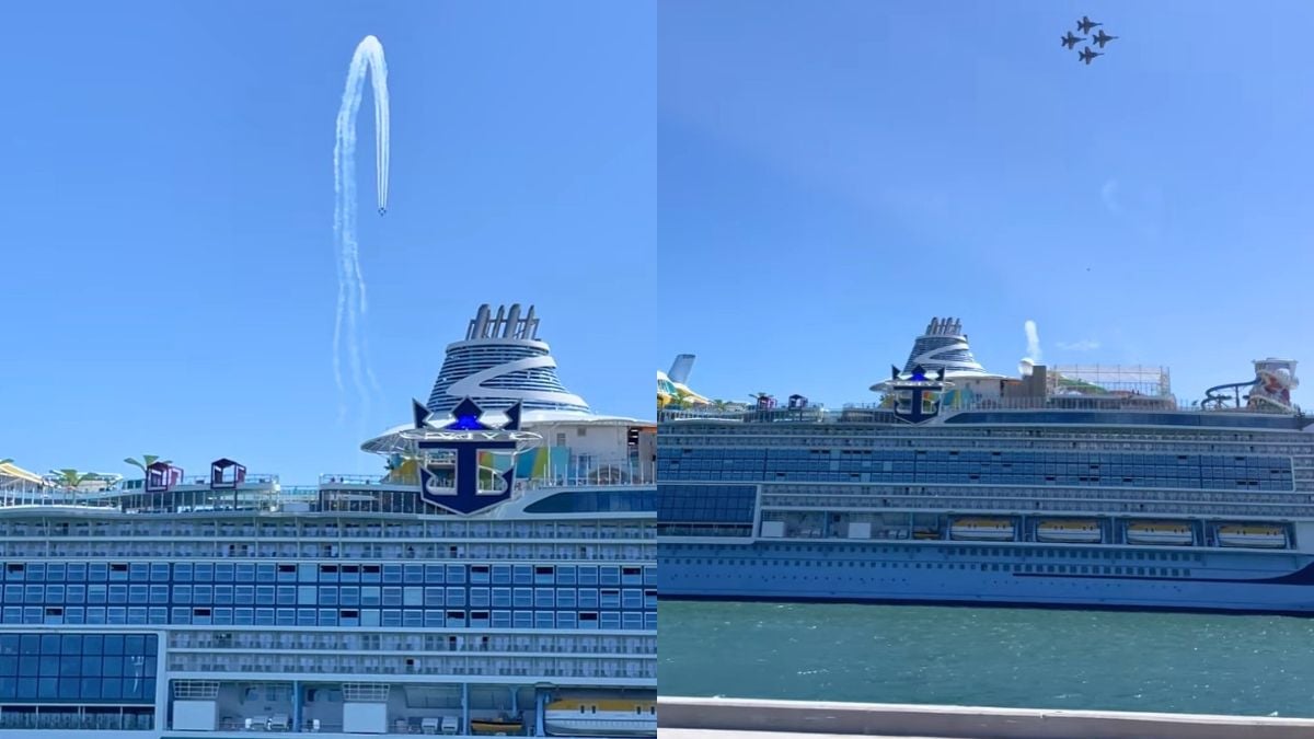 Blue Angels Buzz Star of the Seas