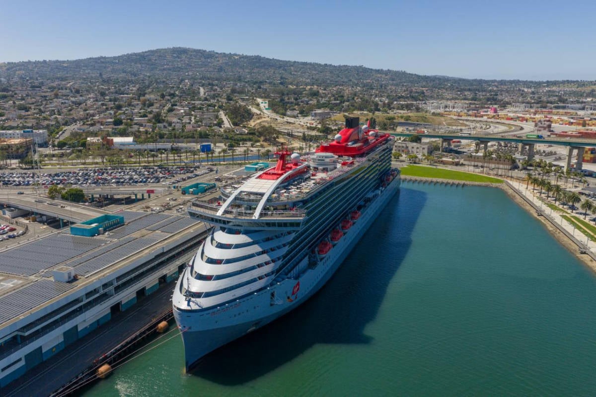 Brilliant Lady Docked In LA