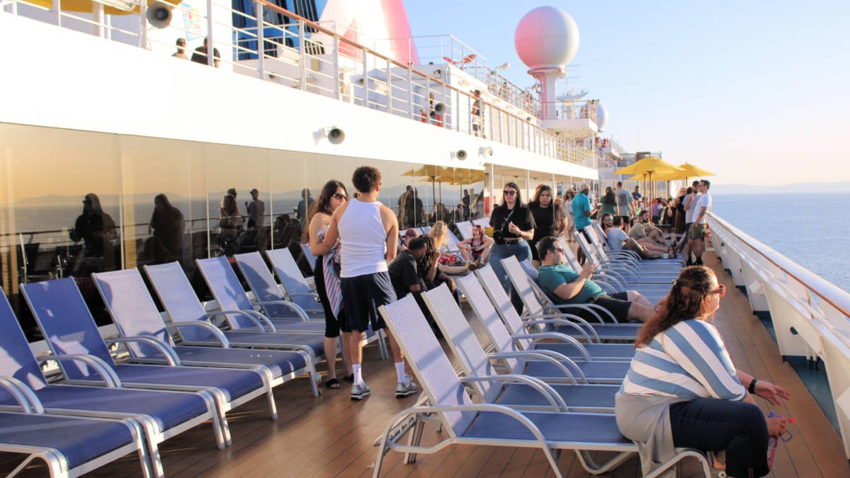 Carnival Radiance Deck