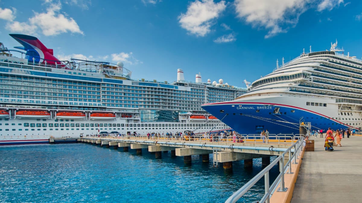 Carnival Cruise Ships In Port