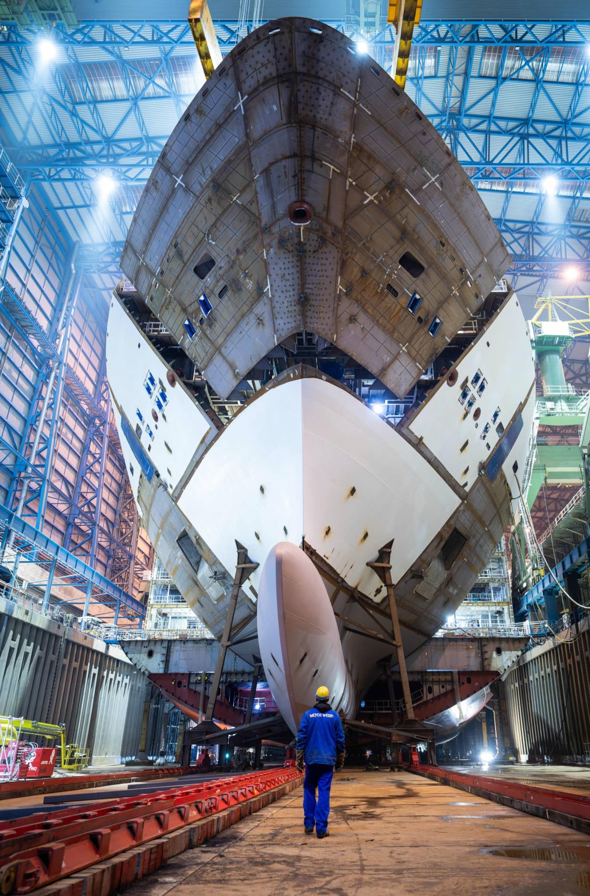 Carnival Festivale Cruise Ship Construction