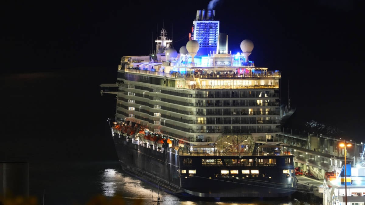 Mein Schiff Docked in Madeira