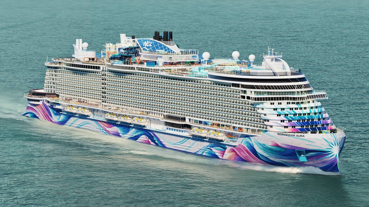 Norwegian Aura Cruise Rendering
