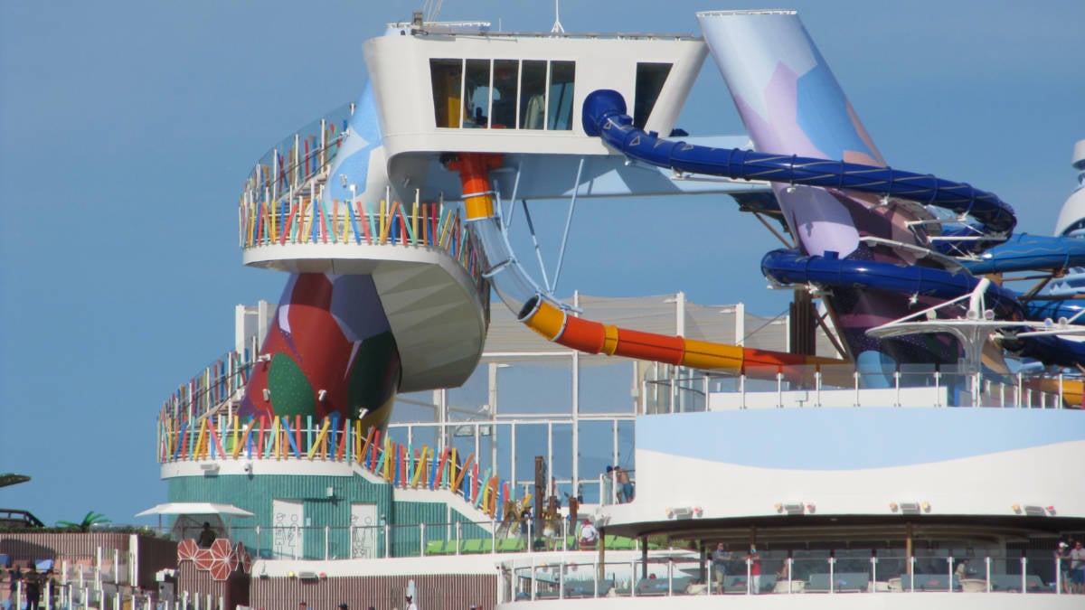 Water Slides on Star of the Seas