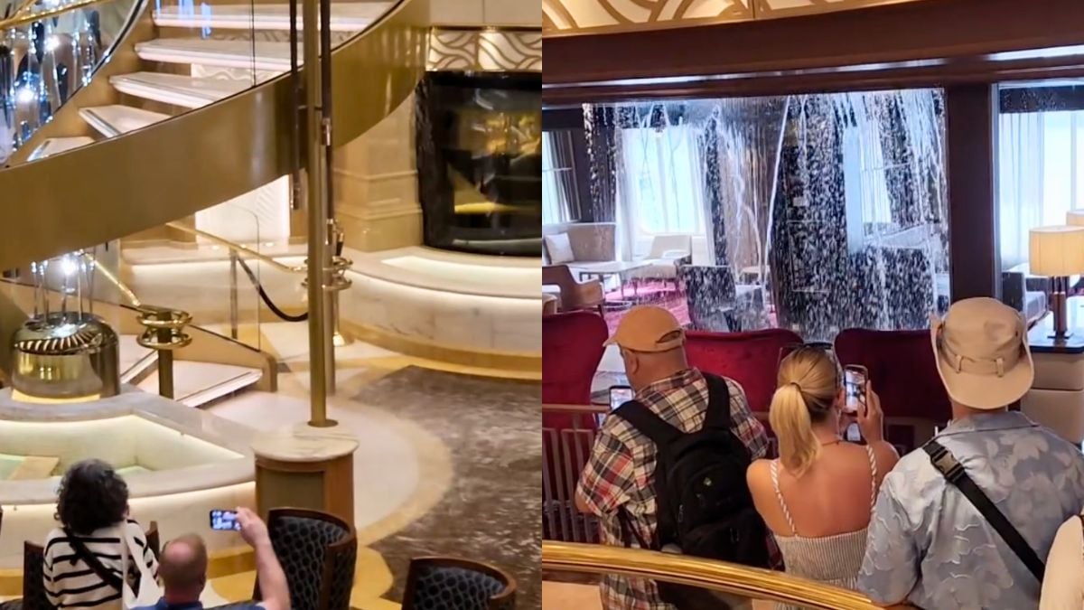 Flooding on Enchanted Princess Cruise Ship
