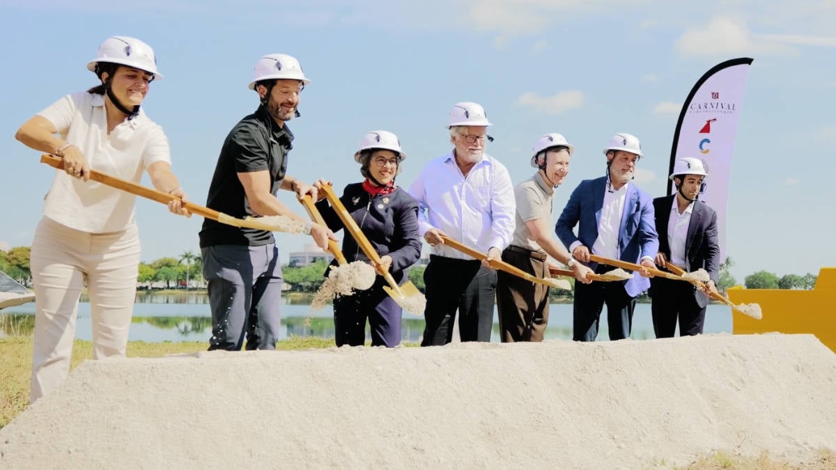 New Carnival Headquarters Ground Breaking Ceremony